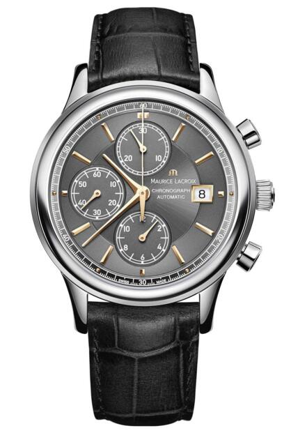 Review Maurice Lacroix Les Classiques Chronographe LC6158-SS001-330-1 watches for sale - Click Image to Close